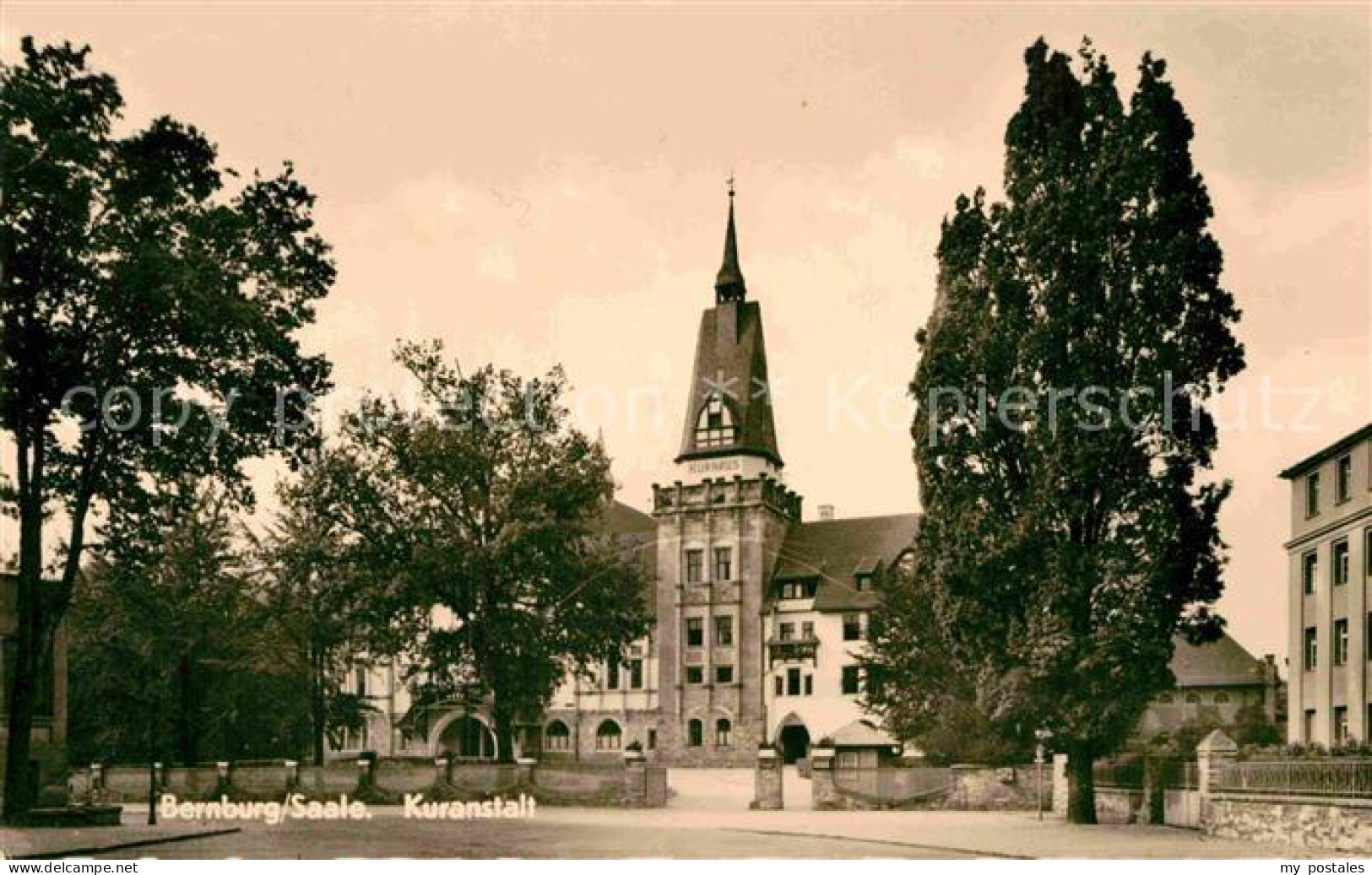 72894274 Bernburg Saale Kuranstalt  Bernburg - Bernburg (Saale)