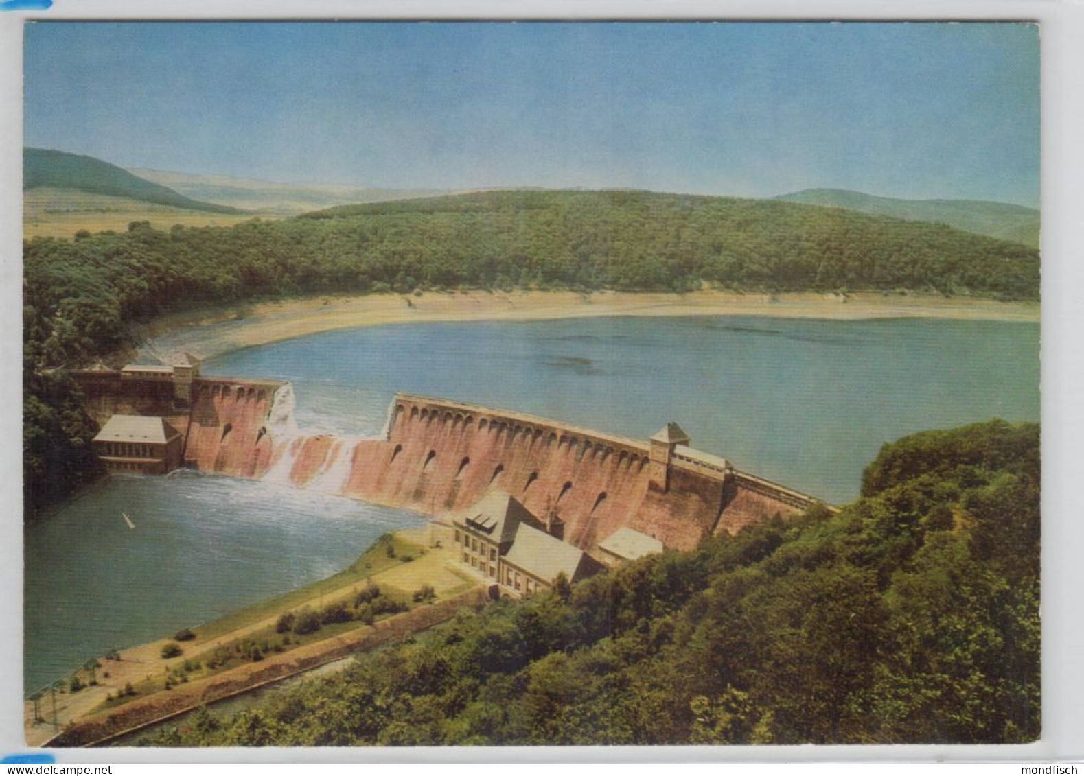 Edersee - Sperrmauer Nach Der Zerstörung 1943 - Edersee (Waldeck)