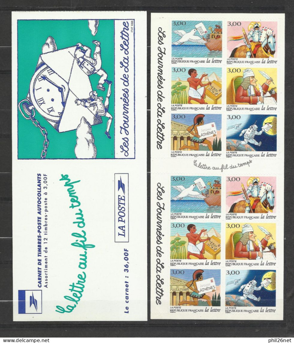 France Carnet N°BC3161A Journée De La Lettre  BD Neufs * * TB Jamais Plié Sodé Au Prix De La Poste En 1998 ! ! ! - Booklets