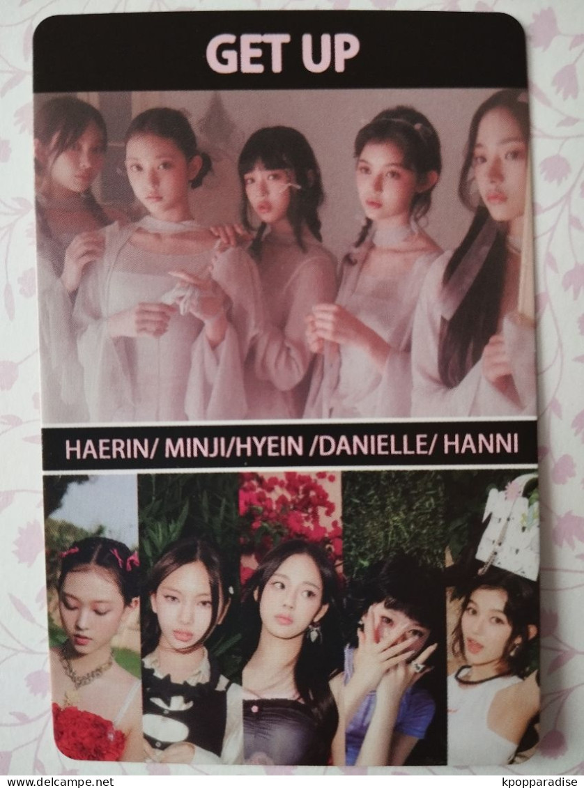 Photocard Au Choix  NEWJEANS Get Up Haerin - Varia