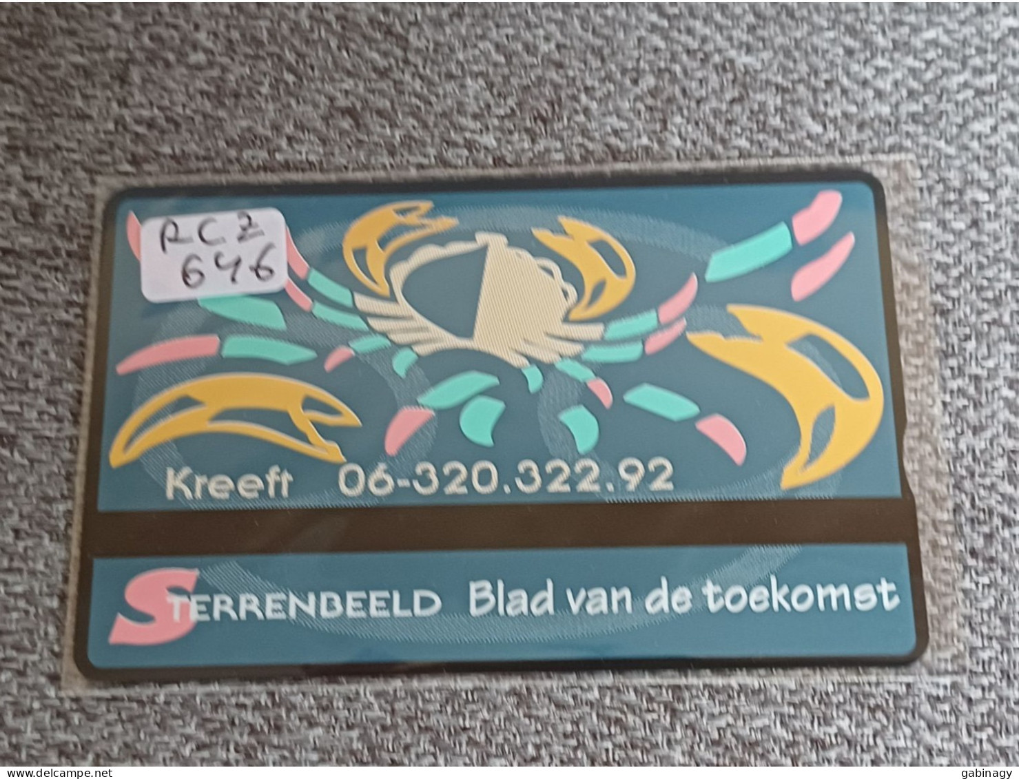 NETHERLANDS - RCZ646 - ZODIAC - HOROSCOPE - KREEFT - 1.000 EX. - Private