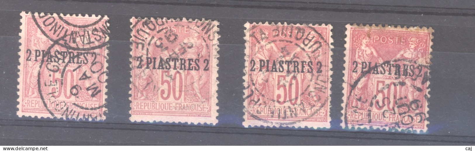 Levant  :  Yv  5  (o)   4 Teintes - Used Stamps