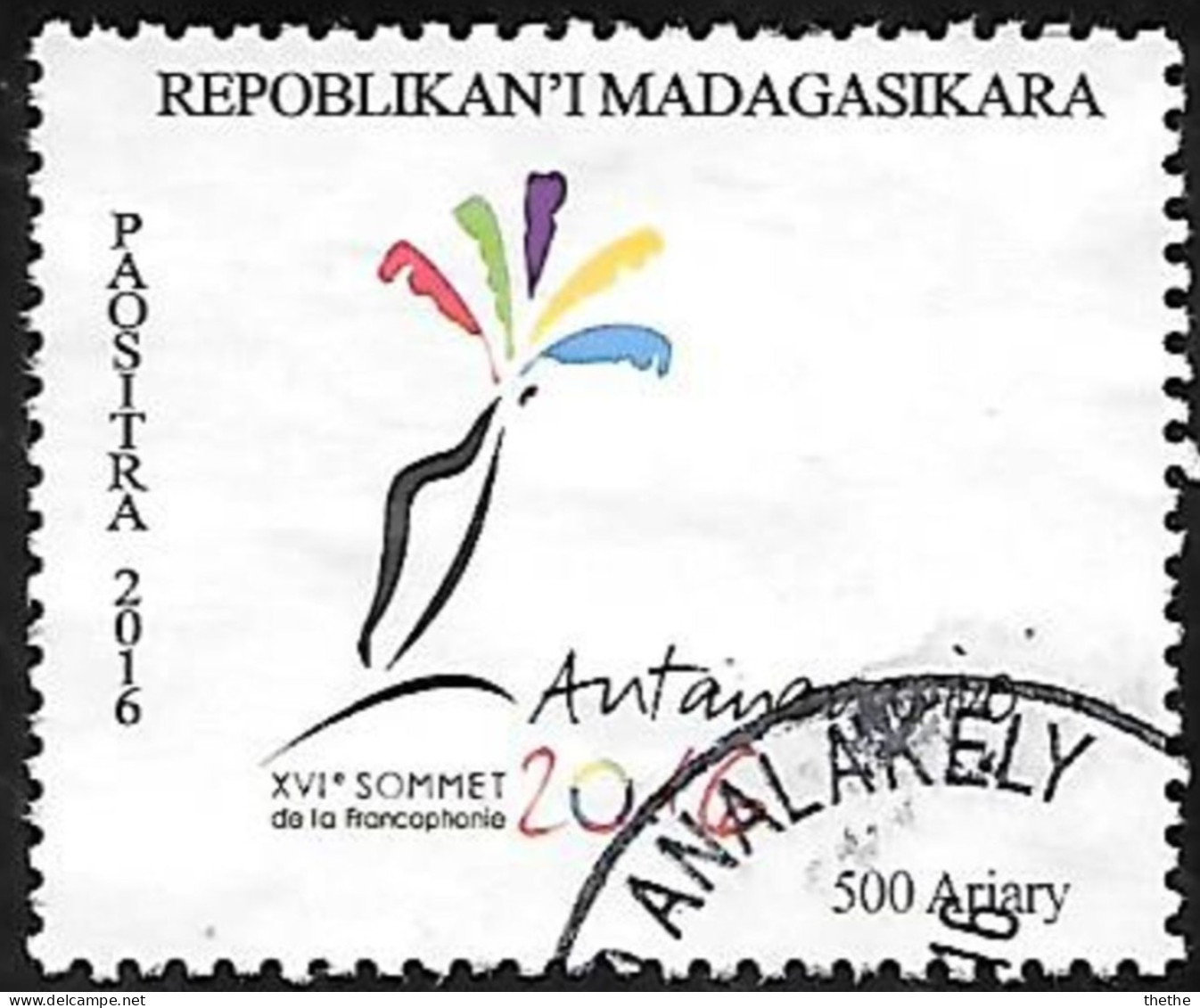 MADAGASCAR -  XVIe Sommet De La Francophonie - Antananarivo - Autres & Non Classés