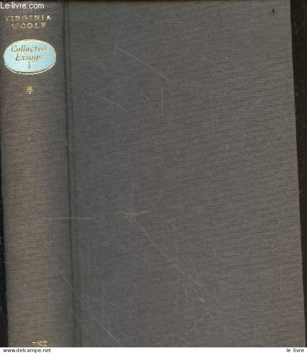 Collected Essays - Volume 1 - WOOLF VIRGINIA - 1966 - Sprachwissenschaften