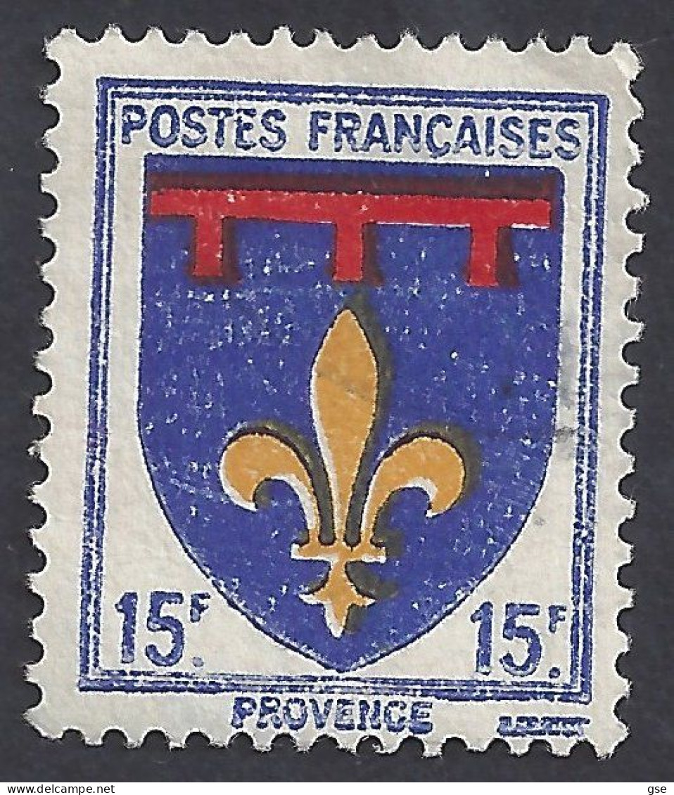 FRANCIA 1943 - Yvert 574° - Stemma | - 1941-66 Stemmi E Stendardi