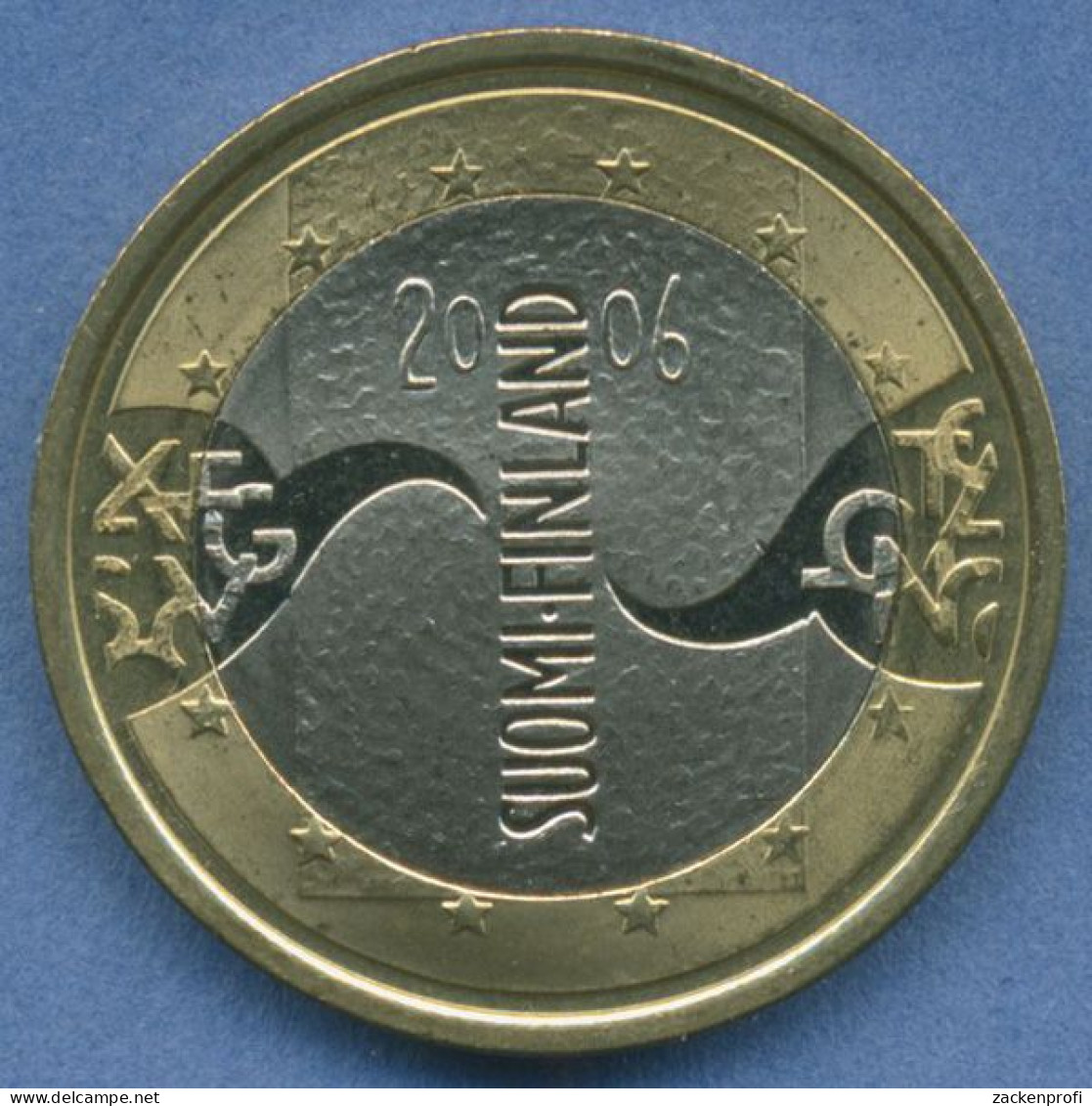 Finnland 5 Euro 2006 EU-Ratspräsidentschaft, Vz/st (m5762) - Finlandia