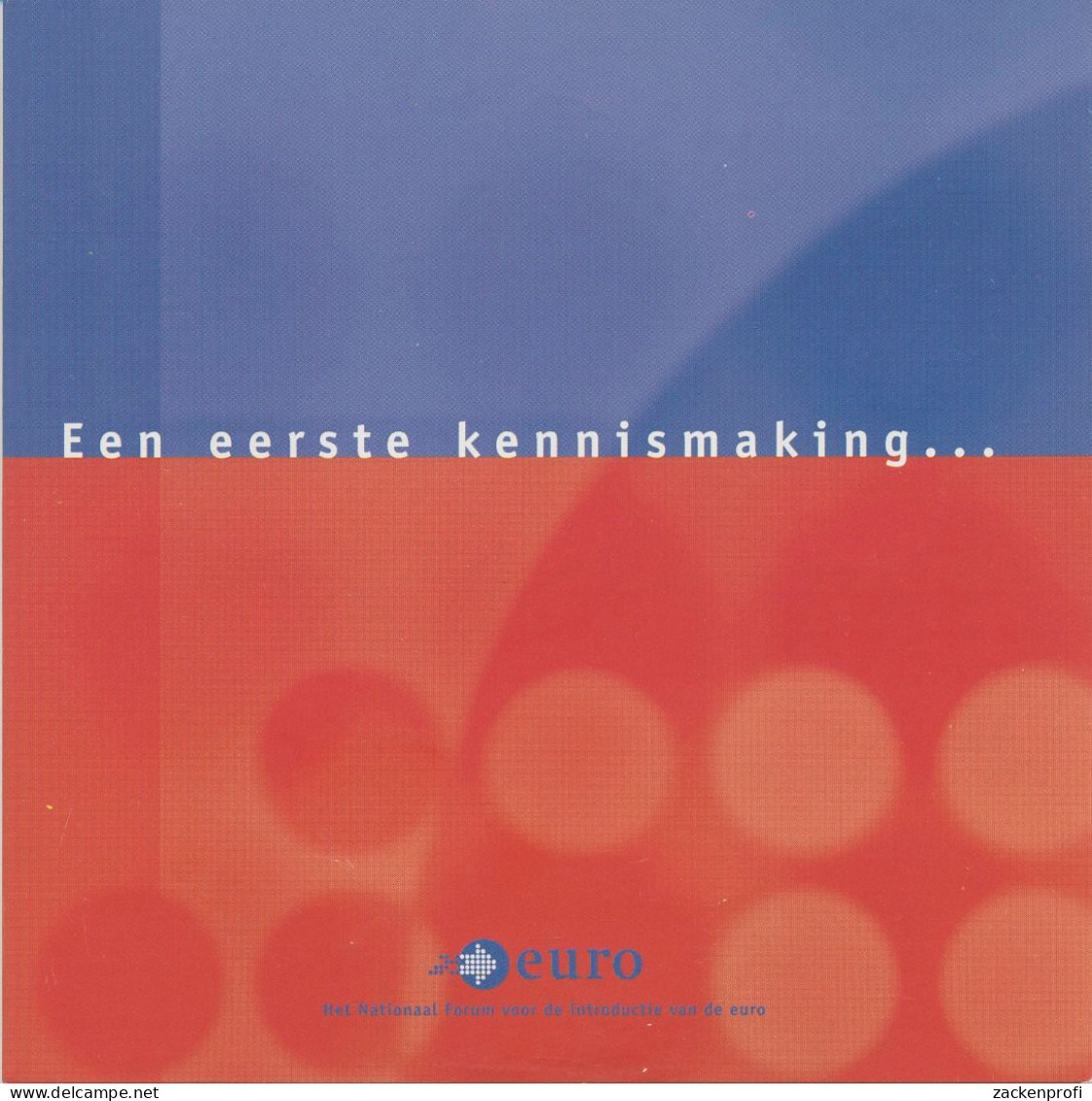 Niederlande 2000 KMS 1 Cent - 2 Euro Im Originalfolder, St (m5316) - Pays-Bas