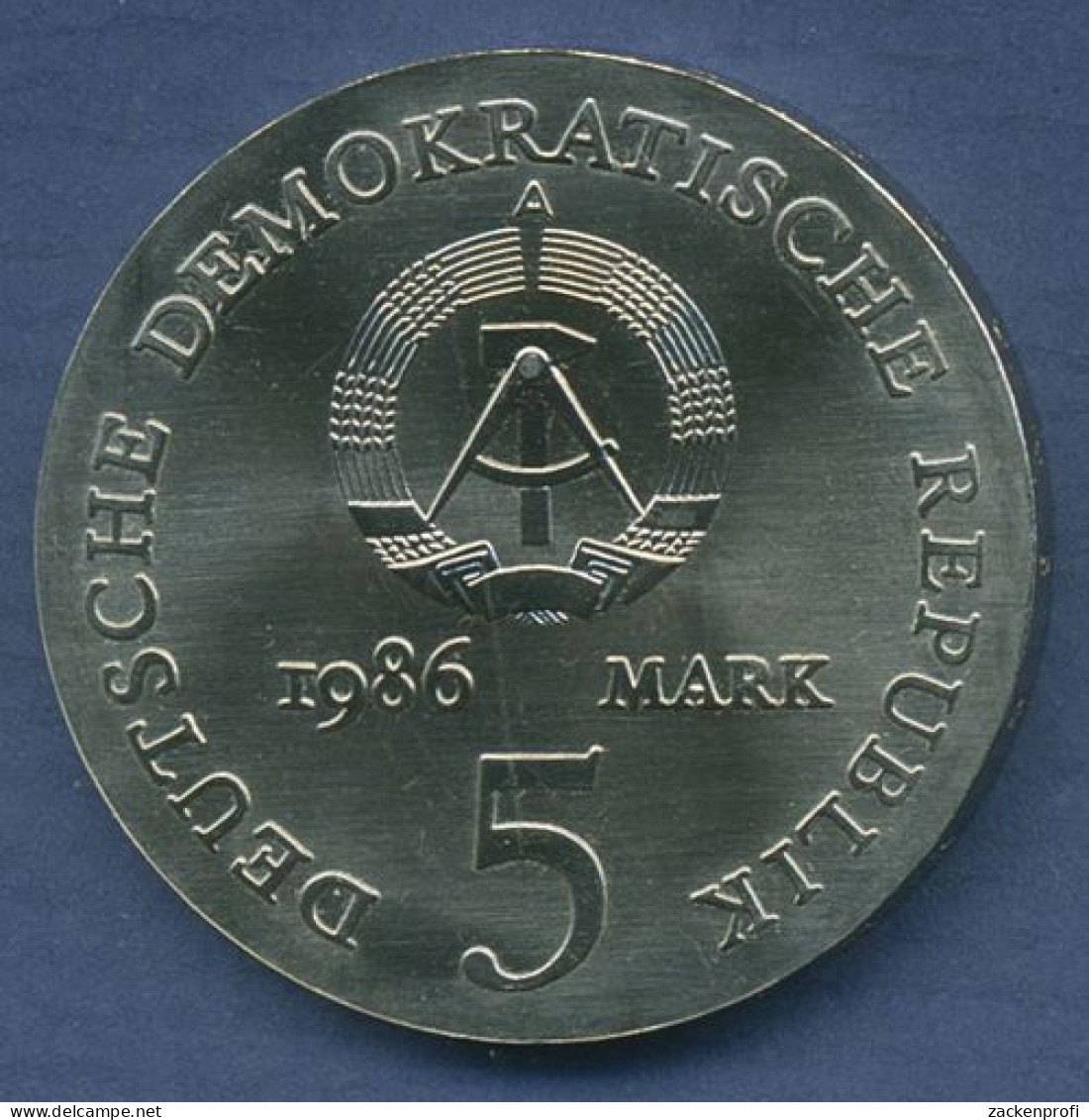 DDR 5 Mark 1986, Heinrich Von Kleist, J 1611 Vz/st (m3201) - 5 Mark