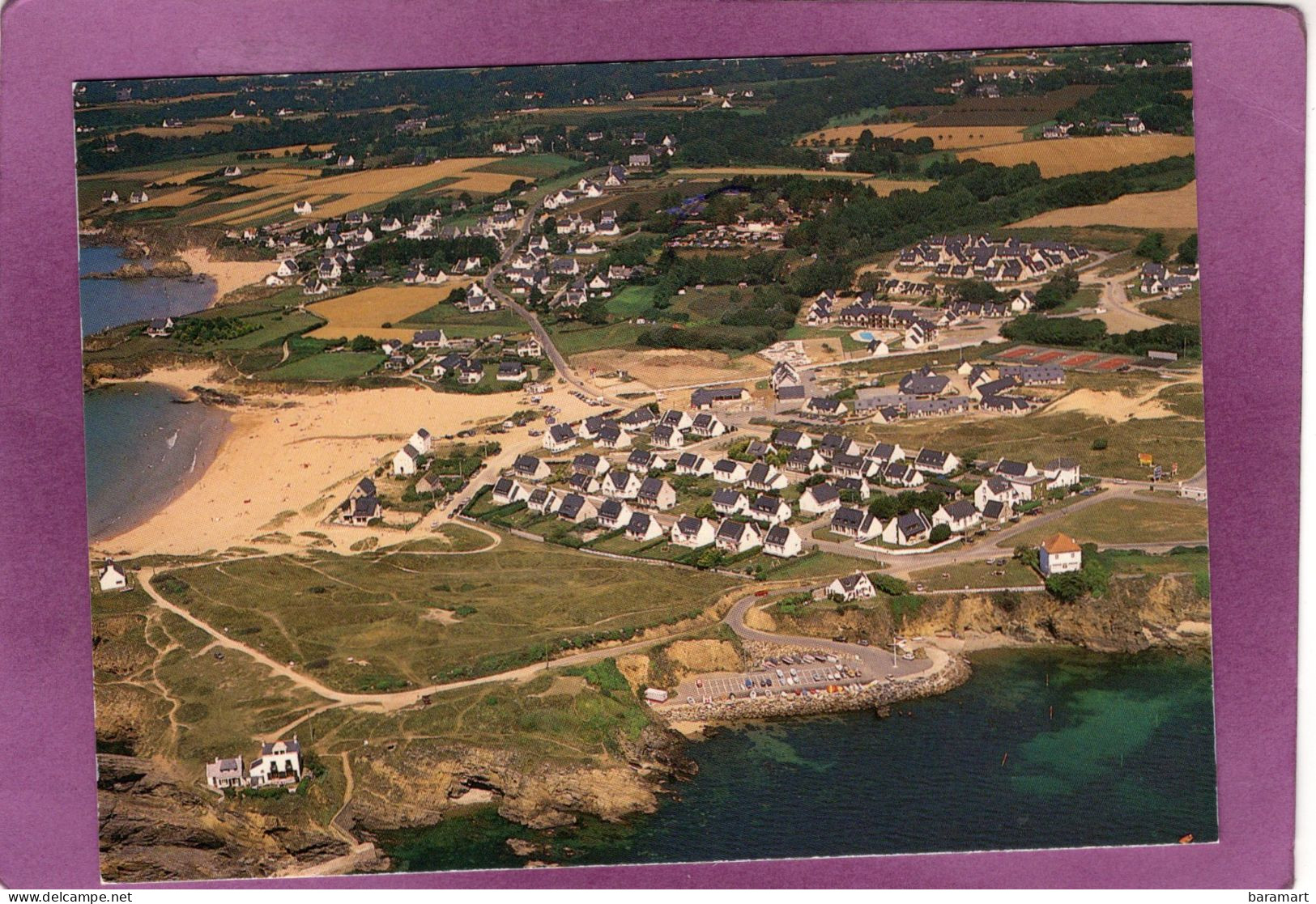 29 CLOHARS CARNOET LE POULDU Le Port De Plaisance Et La Plage De Bellangenet - Clohars-Carnoët