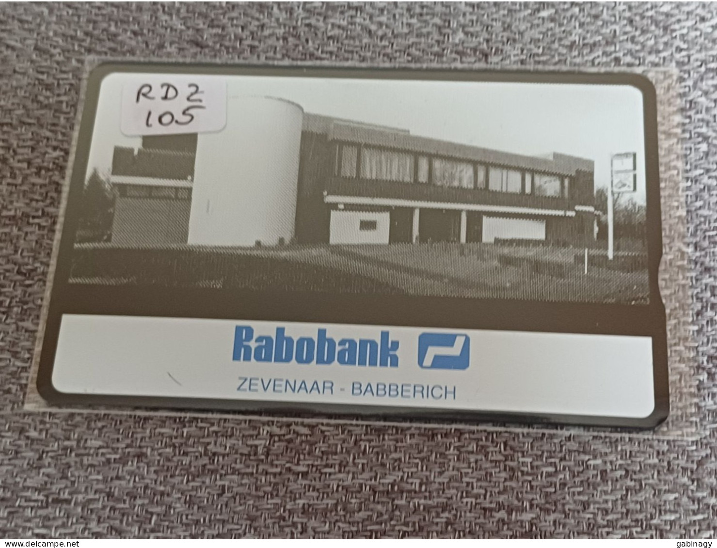 NETHERLANDS - RDZ105 - Rabobank Zevenaar/Babberich - 2.500 EX. - Privat
