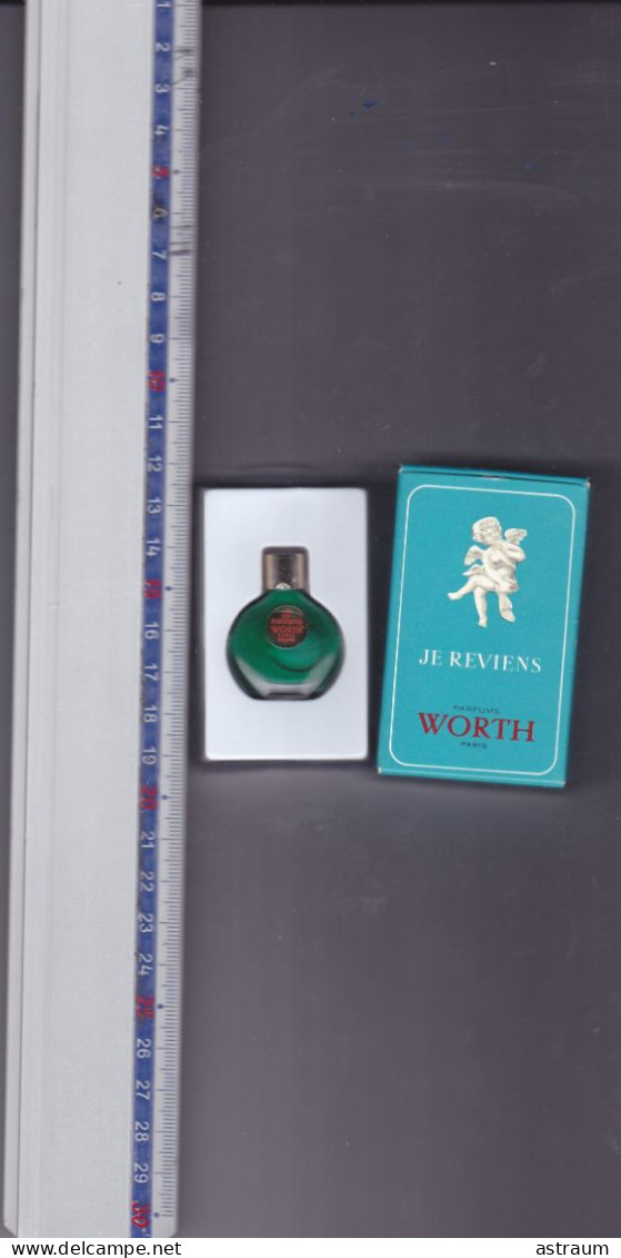 Miniature Parfum Ancienne - Worth - Je Reviens - Pleine Avec Boite 1,4 Ml - Miniaturen Damendüfte (mit Verpackung)