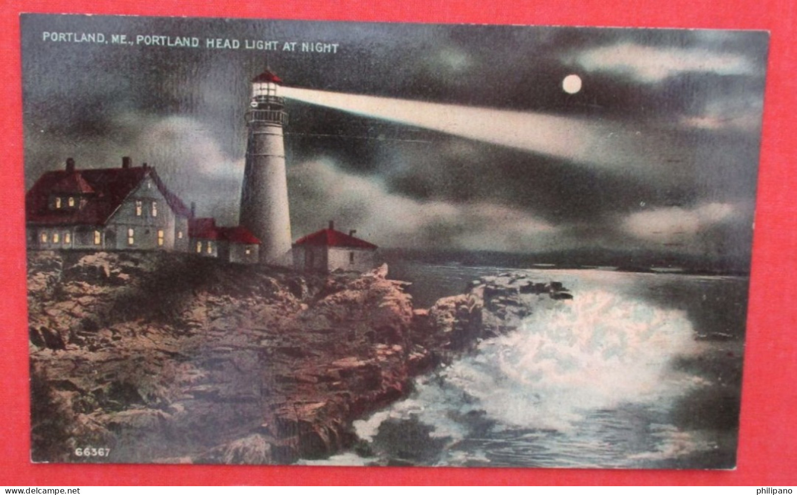 Night View     Light House -   Portland - Maine > Portland  Ref 6335 - Portland