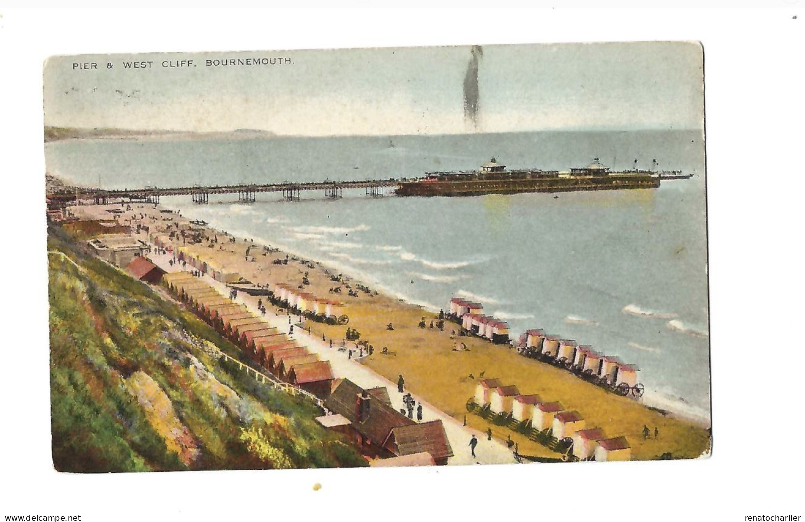 Pier & West Cliff.Expédié De Sheffield à Notts - Bournemouth (a Partire Dal 1972)