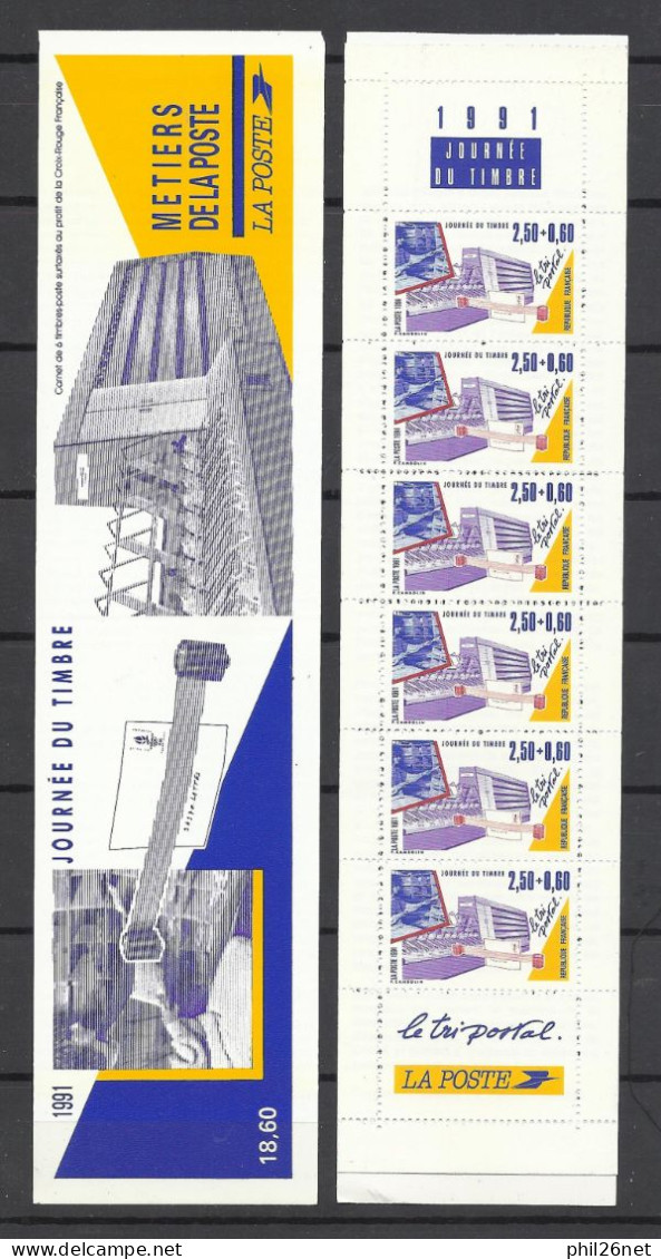 France Carnet N°BC 2689A Journée Du Timbre 1991 Tri Postal  Neufs * * TB Jamais Plié Soldé Prix De La Poste En 1991! ! ! - Tag Der Briefmarke