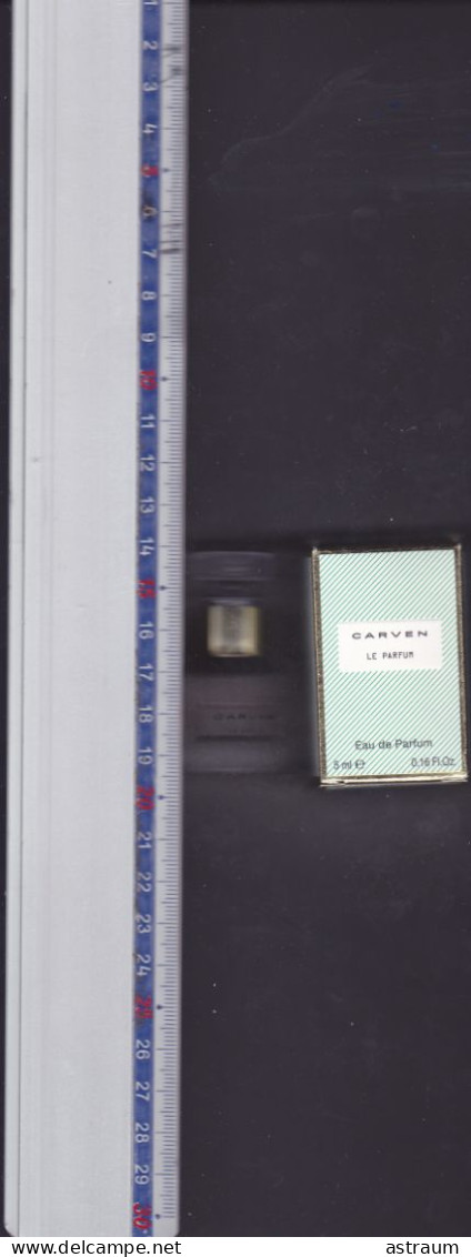 Miniature Parfum Ancienne - Carven - EDP - Le Parfum -  Pleine Avec Boite 5ml - Miniatures Femmes (avec Boite)