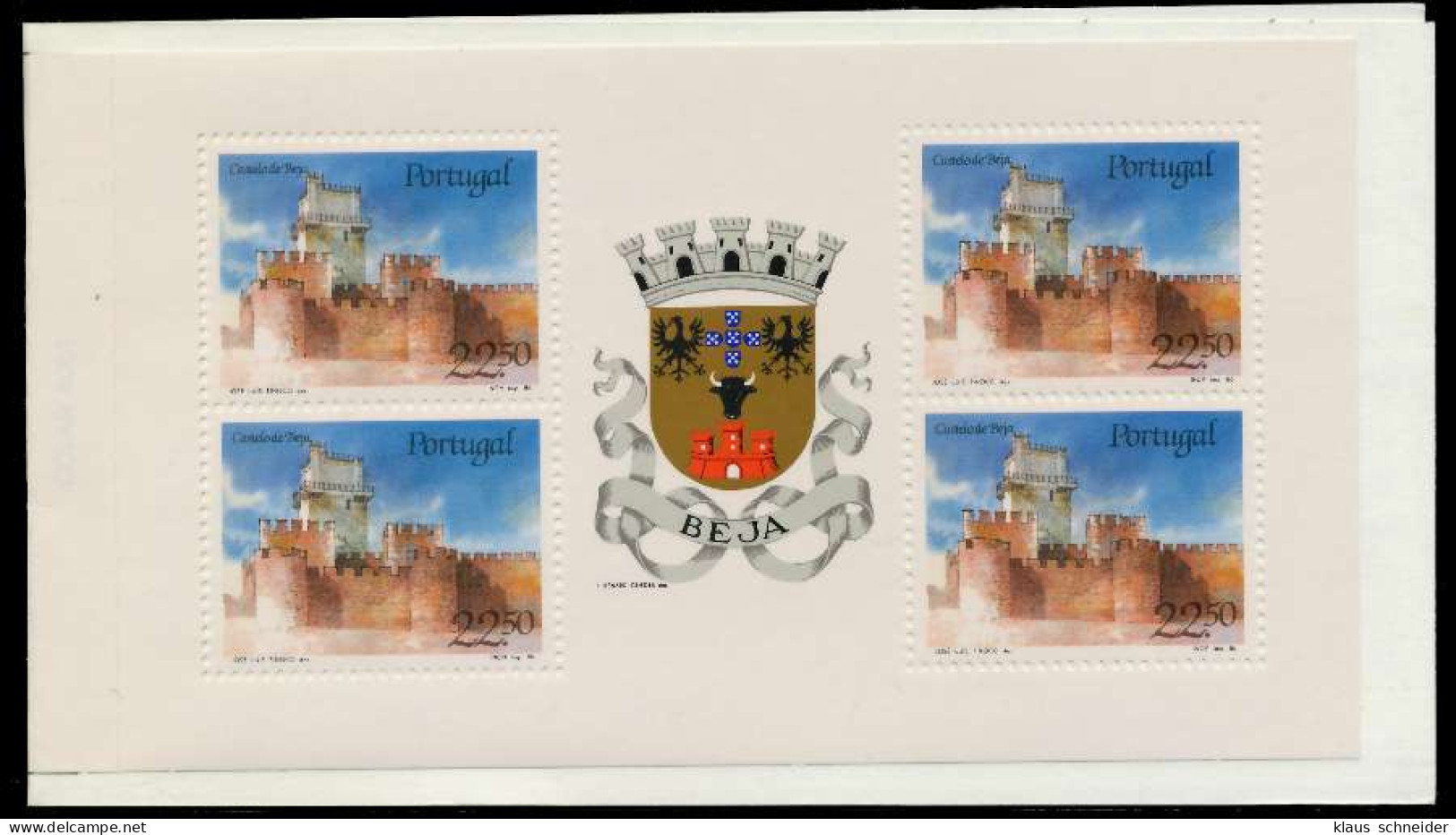 PORTUGAL MARKENHEFTCHEN Nr MH 0-1681 Postfrisch X8265DA - Postzegelboekjes