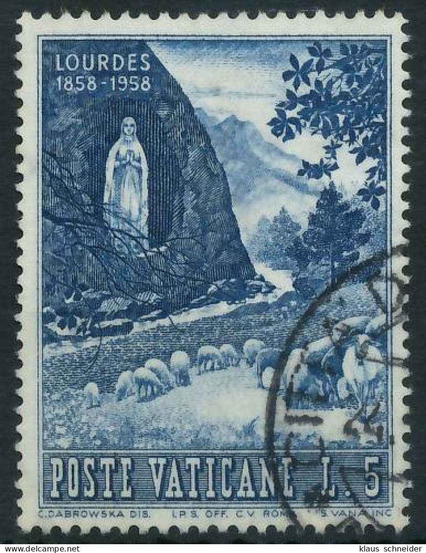 VATIKAN 1958 Nr 282 Gestempelt X40170A - Used Stamps