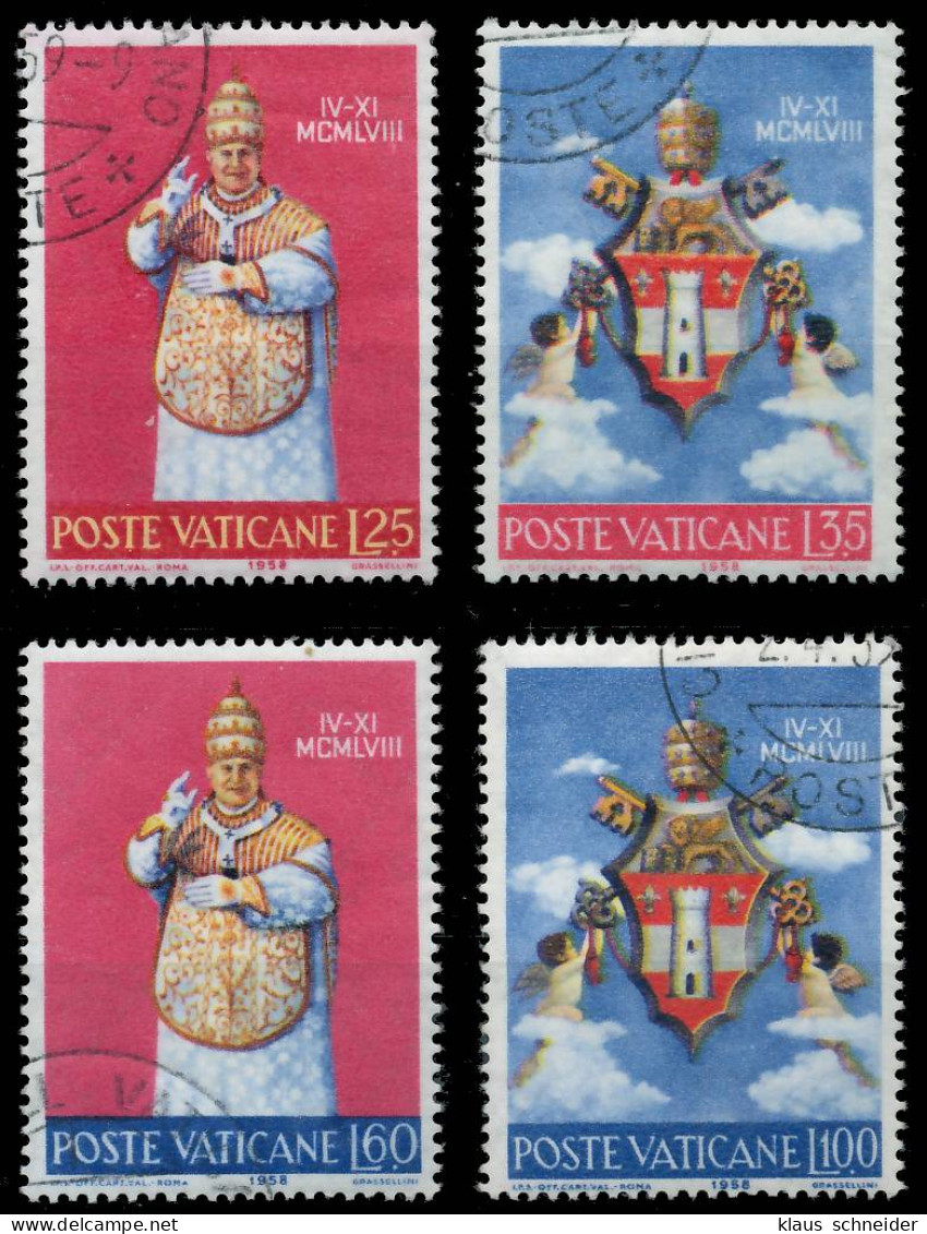 VATIKAN 1959 Nr 303-306 Gestempelt X401722 - Used Stamps