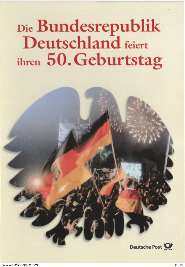 Germany Deutschland 1999 50 Jahre Bundesrepublik Deutschland, Canceled In Bonn - 1991-2000