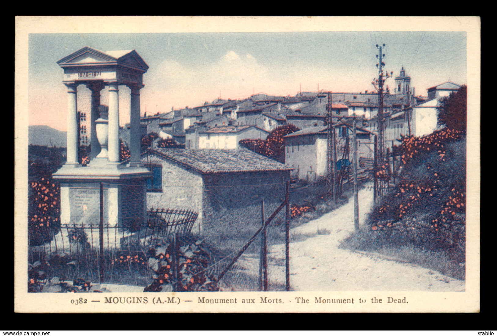 06 - MOUGINS - MONUMENT AUX MORTS - Mougins