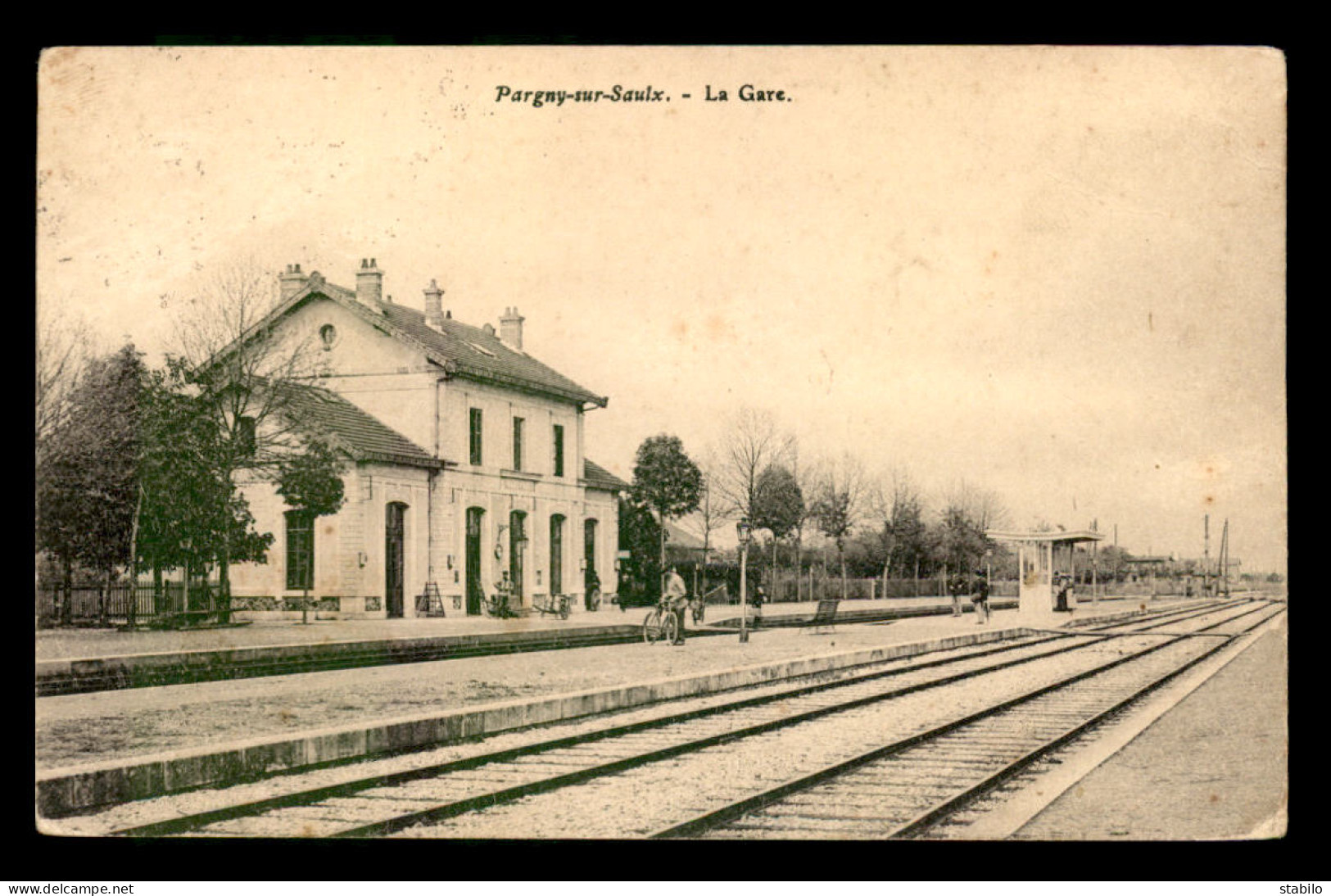 51 - PARGNY-SUR-SAULX - LA GARE DE CHEMIN DE FER - Pargny Sur Saulx