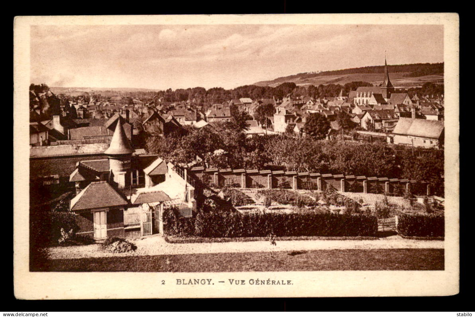 76 - BLANGY - VUE GENERALE - Blangy-sur-Bresle