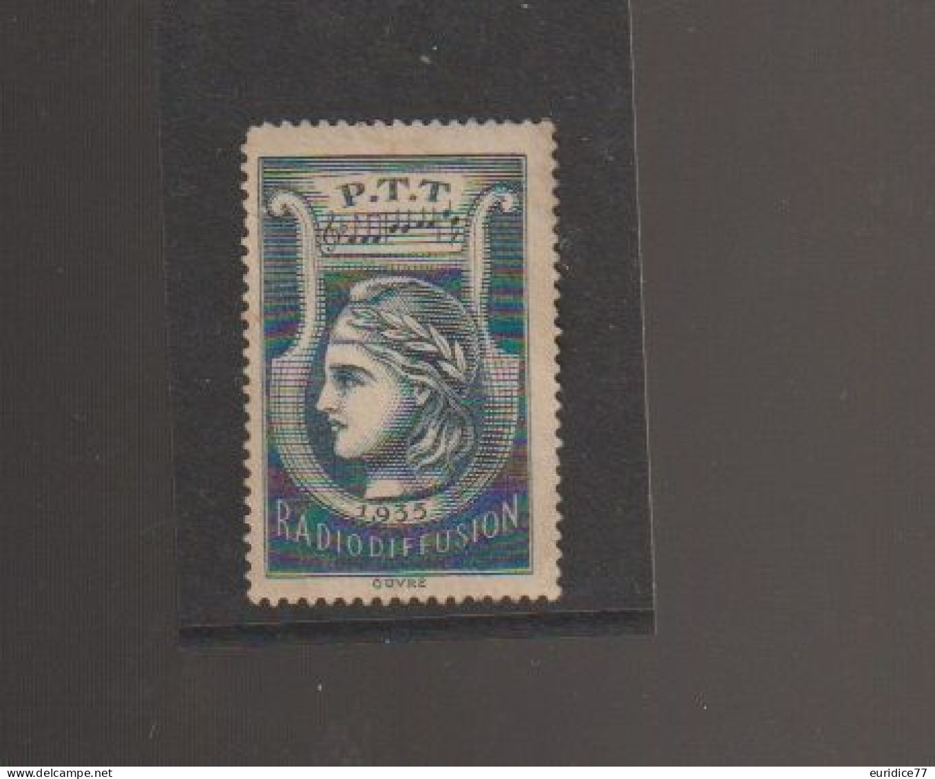 France 1935 - Radiodiffusion Yvert 1 Mh* Cote 80€ - Radiodiffusion