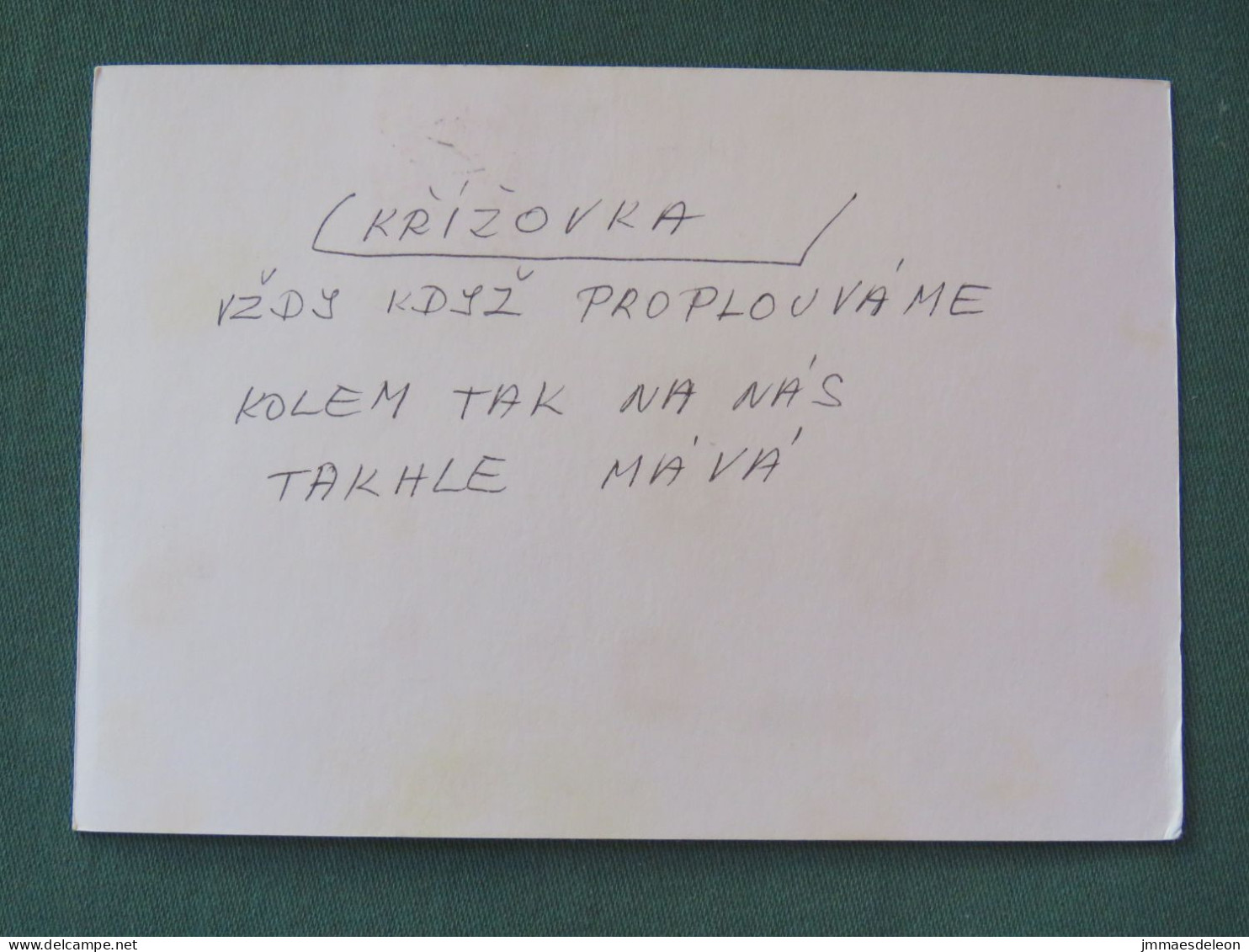 Czech Republic 1997 Stationery Postcard 3 + 1 Kcs Sent Locally - Lettres & Documents