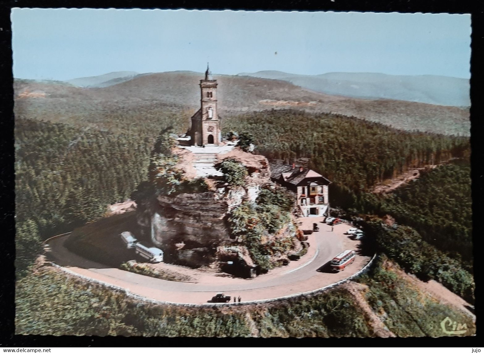 51 -  DABO (Moselle) -  La Chapelle Saint Léon - Vue Aérienne - Dabo