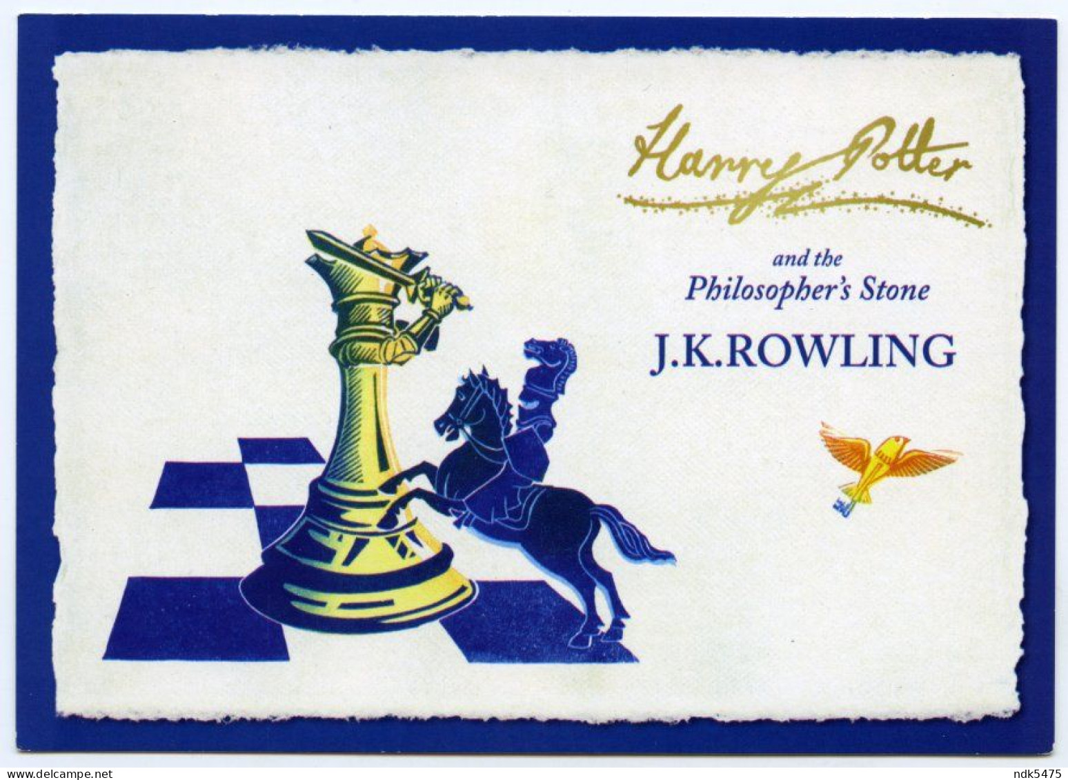 HARRY POTTER AND THE PHILOSOPHER'S STONE : J. K. ROWLING(10 X 15cms Approx.) - Fairy Tales, Popular Stories & Legends