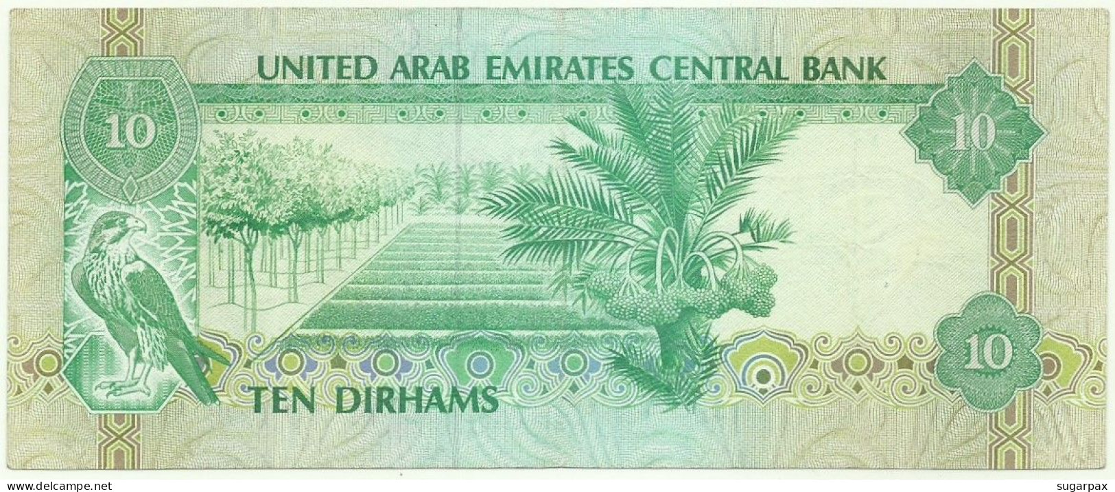 UNITED ARAB EMIRATES - 10 DIRHAMS - ND ( 1982 ) - Pick 8 - Verenigde Arabische Emiraten