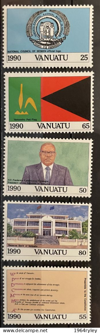 VANUATU - MNH** - 1990  # 846/850 - Vanuatu (1980-...)