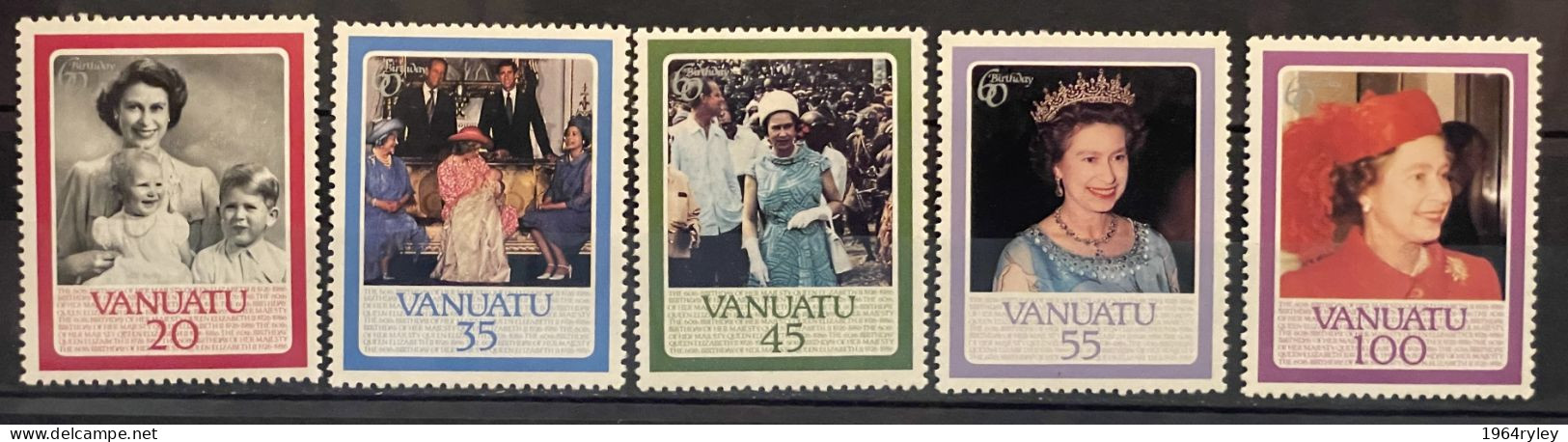 VANUATU - MNH** - 1986  # 735/739 - Vanuatu (1980-...)