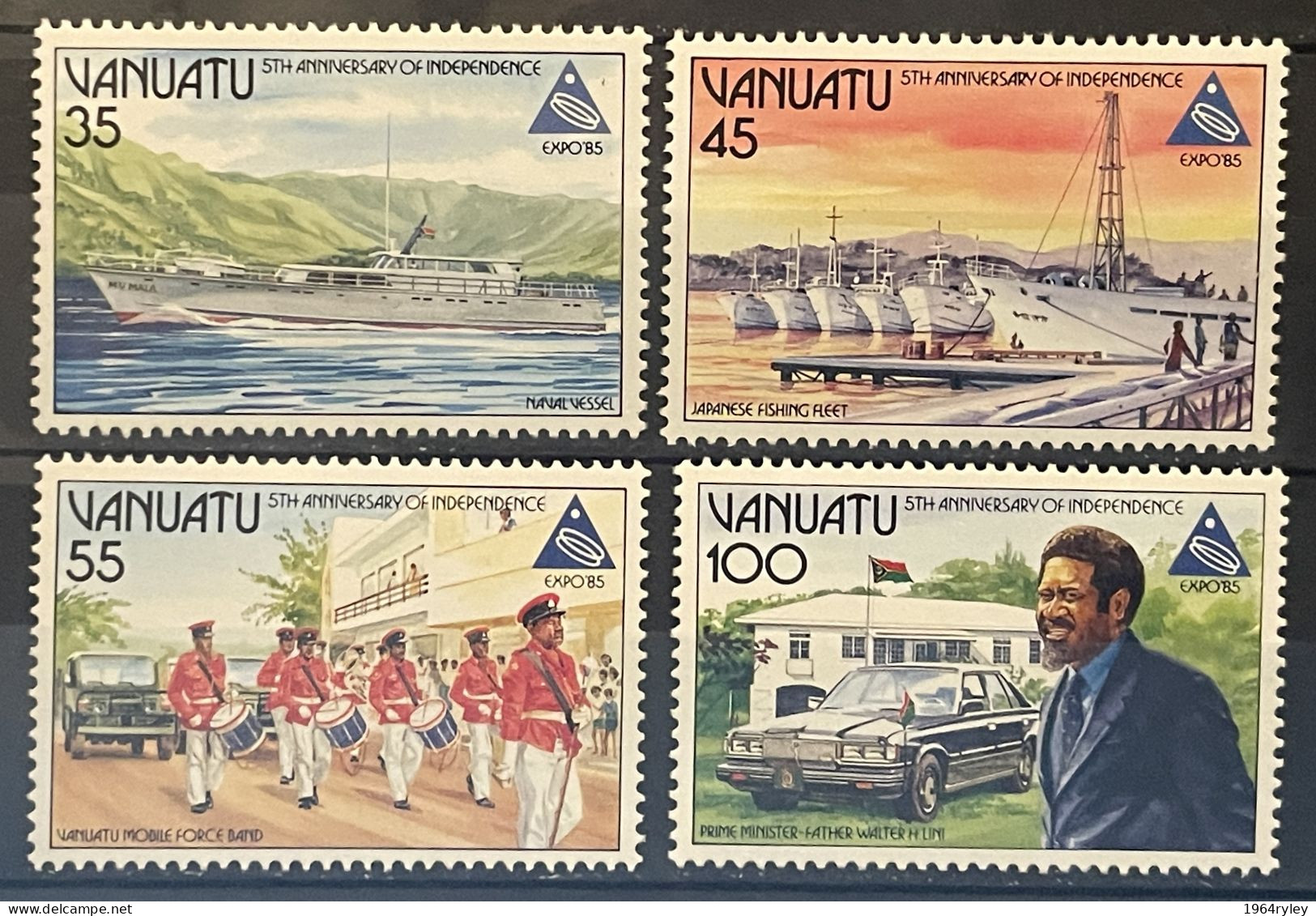 VANUATU - MNH** - 1985  # 718/721 - Vanuatu (1980-...)