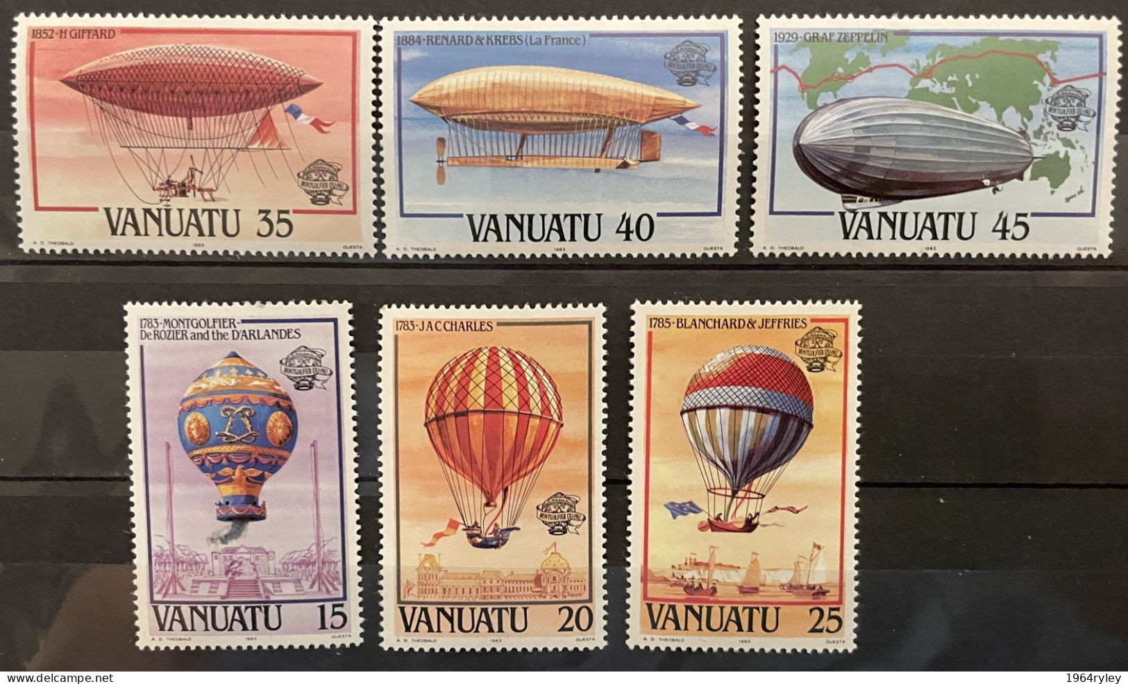 VANUATU - MNH** - 1983  # 676/681 - Vanuatu (1980-...)