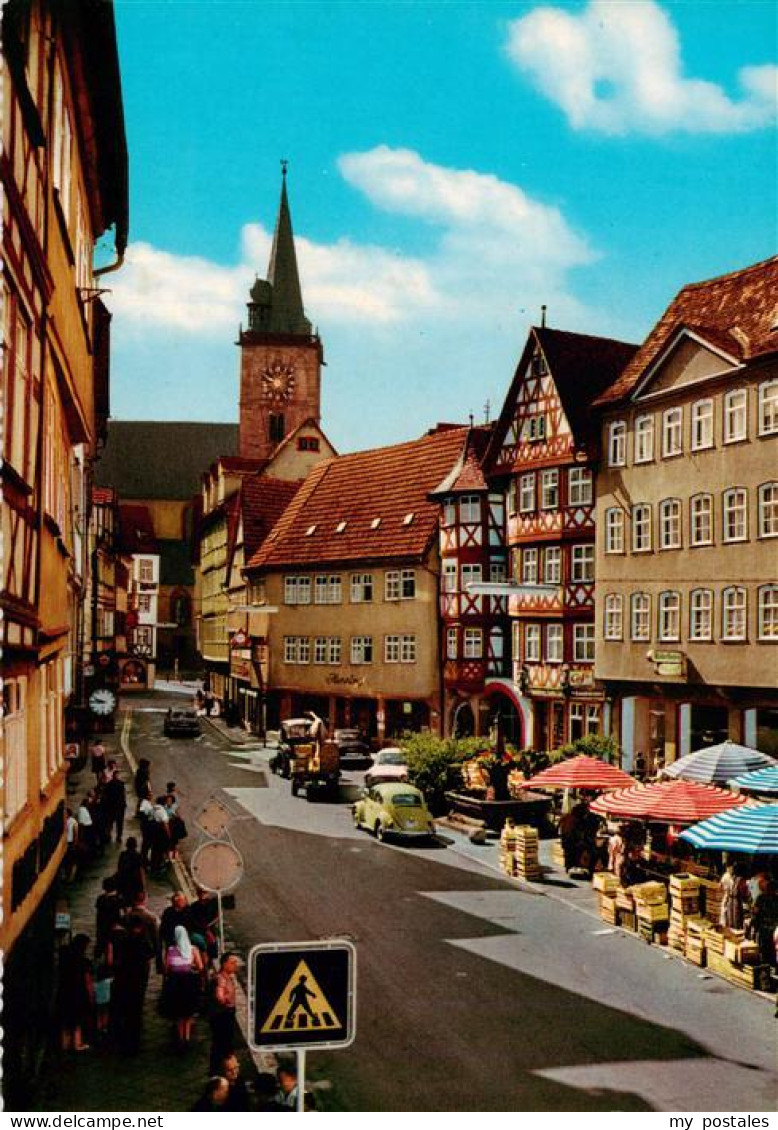 73879555 Wertheim Main Markt Altstadt Fachwerhaus Kirche Wertheim Main - Wertheim