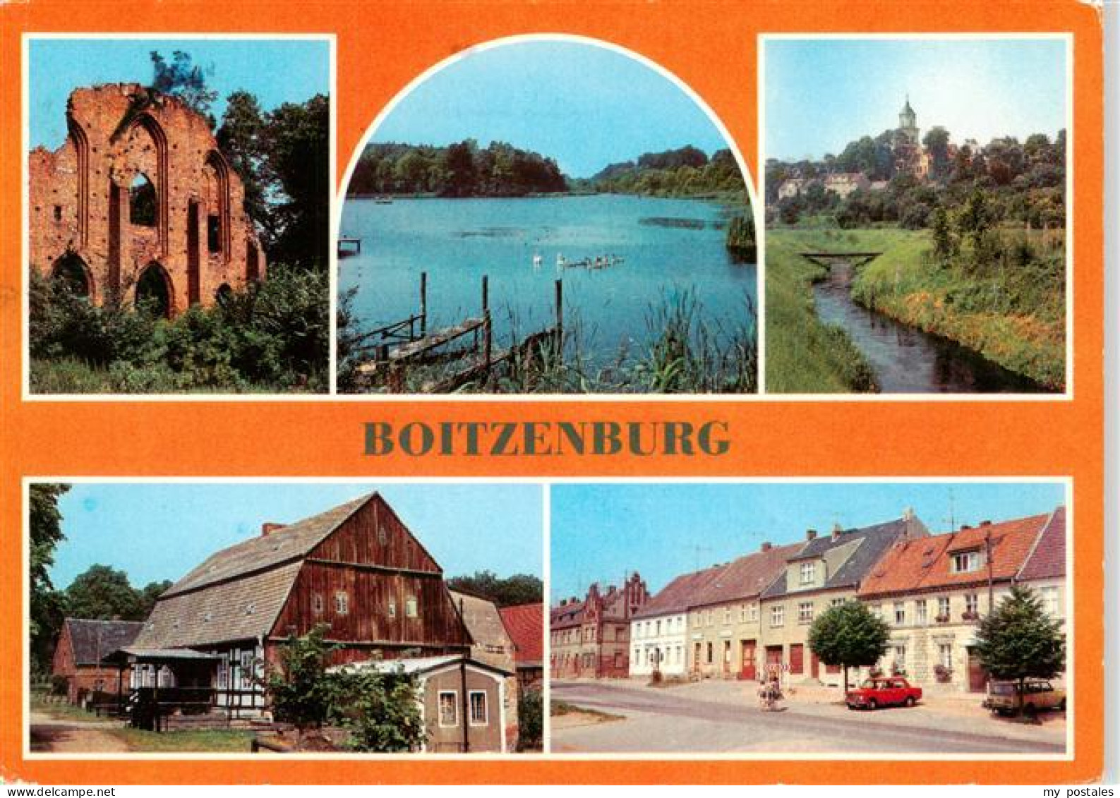 73879492 Boitzenburg Klosterruine Haussee Teilansicht Produktionsmuseum Klosterm - Boitzenburg