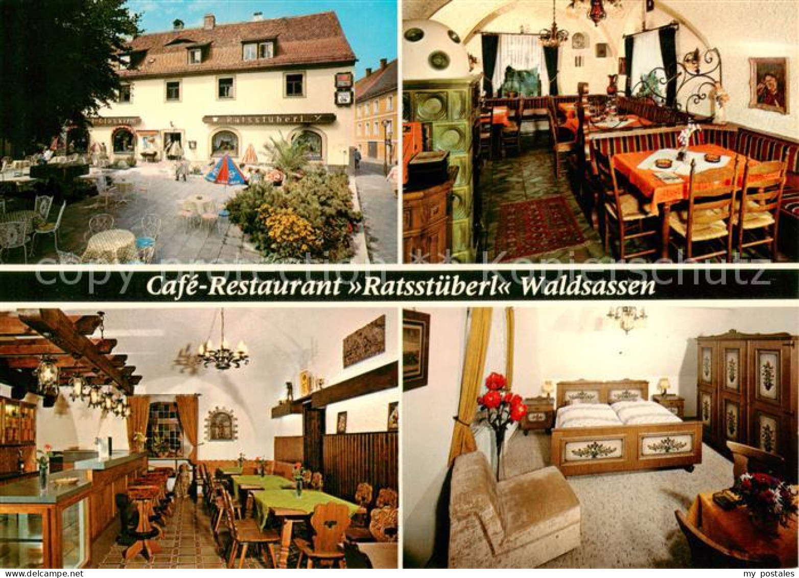 73844940 Waldsassen Cafe Restaurant Ratsstueberl Gaststube Bar Zimmer Waldsassen - Waldsassen