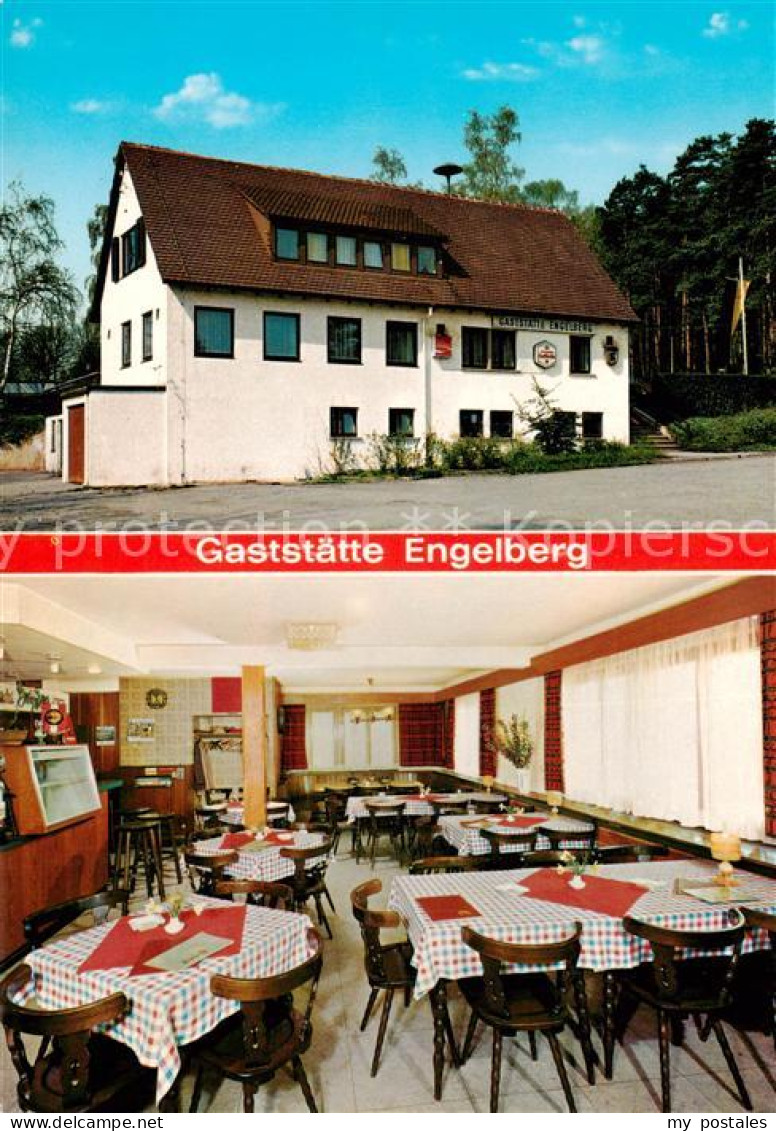 73844857 Leonberg  Wuerttemberg Gaststaette Engelberg Gastraum  - Leonberg