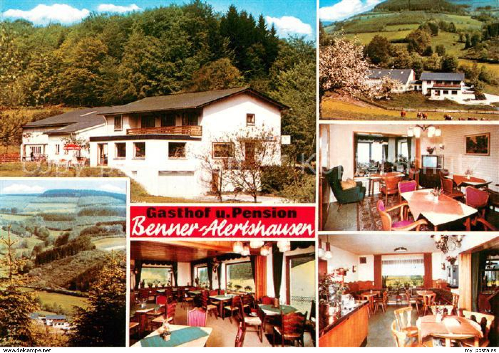 73716849 Alertshausen Gasthof Pension Benner Landschaftspanorama Alertshausen - Bad Berleburg