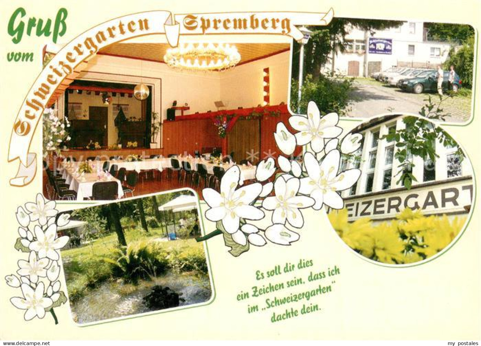 73716829 Spremberg Niederlausitz Gesellschaftshaus Tanzlokal Schweizergarten Par - Spremberg