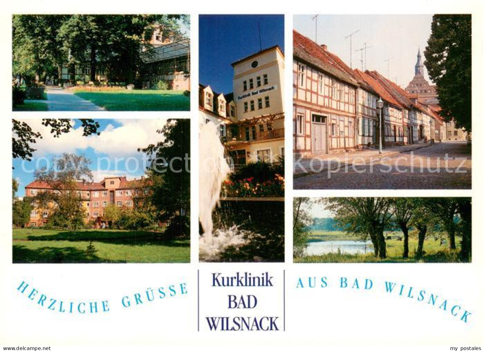 73716825 Bad Wilsnack Kurklinik Parkanlagen Landschaft Bad Wilsnack - Bad Wilsnack