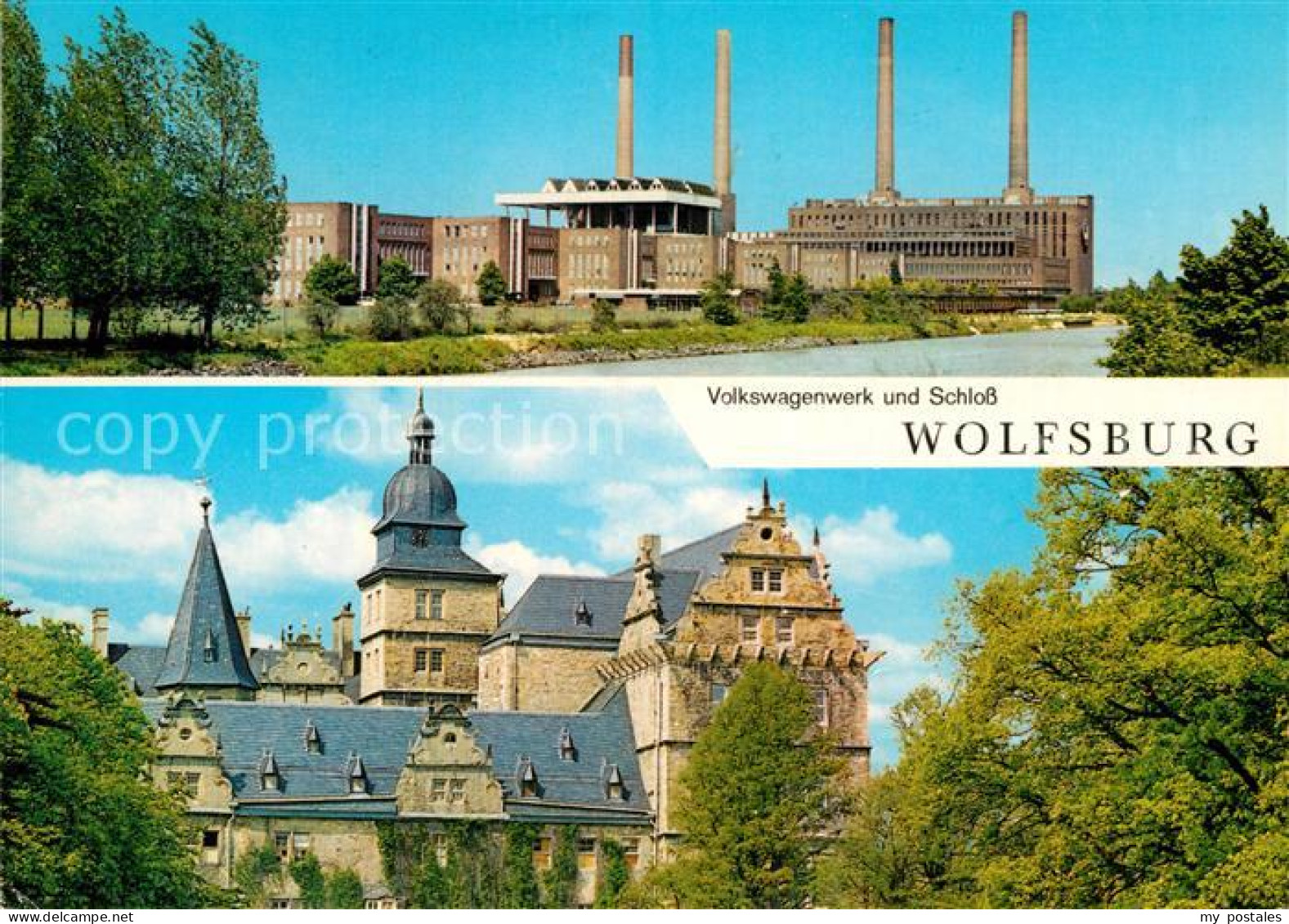 72953439 Wolfsburg Industrie Volkswagenwerk Und Schloss Wolfsburg - Wolfsburg