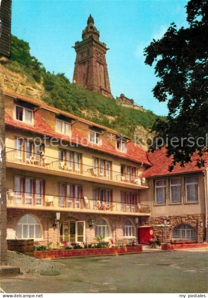 72951842 Kyffhaeuserdenkmal Erholungsheim Glueck Auf  Kyffhaeuserdenkmal - Bad Frankenhausen