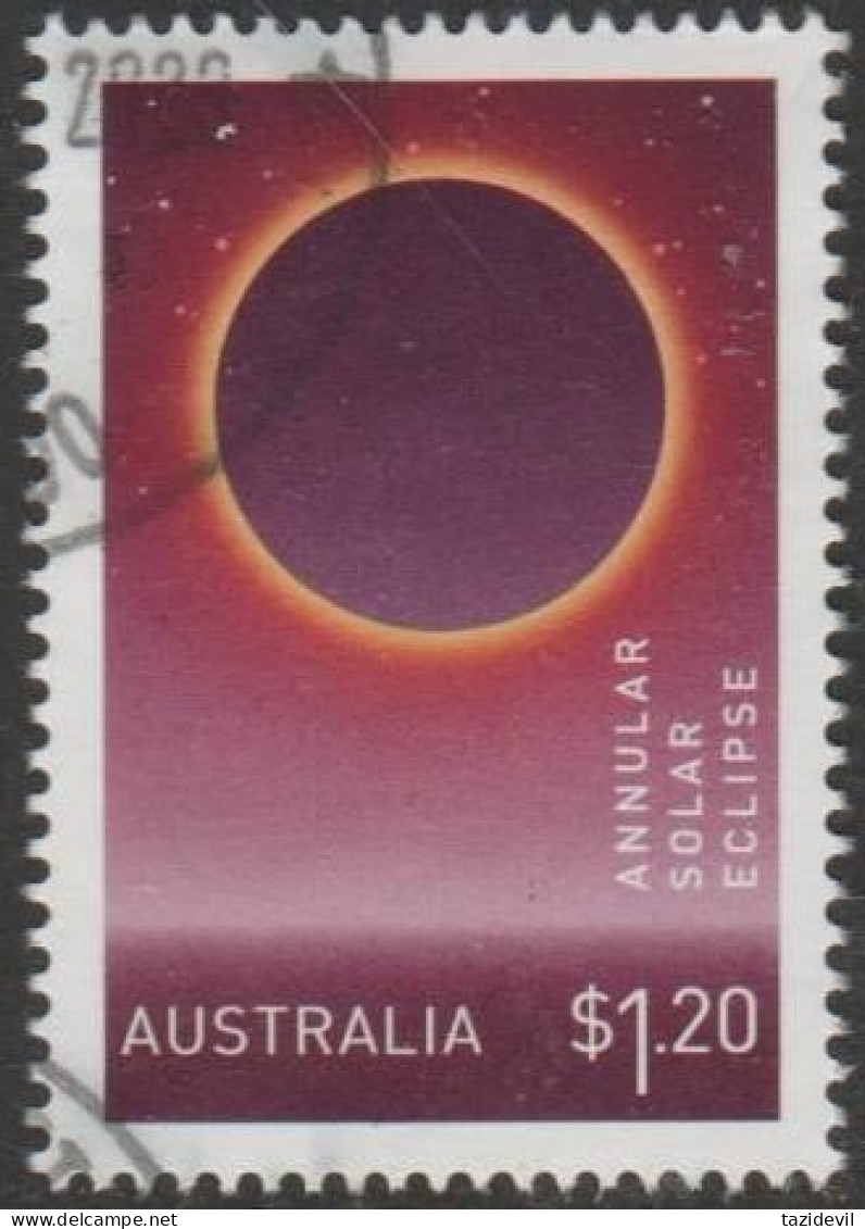 AUSTRALIA - USED - 2023 $1.20 Solar Eclipse - Annular Solar Eclipse - Gebruikt