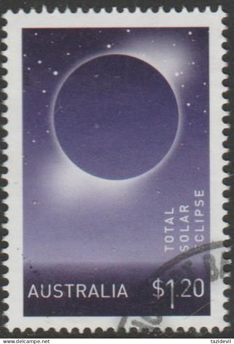 AUSTRALIA - USED - 2023 $1.20 Solar Eclipse - Total Solar Eclipse - Gebruikt