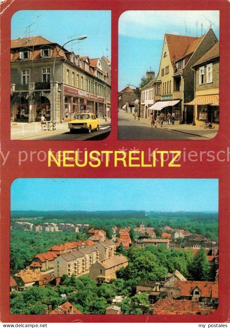 72950827 Neustrelitz Wilhelm Pieck Strasse Strelitzer Strasse Panorama Neustreli - Neustrelitz