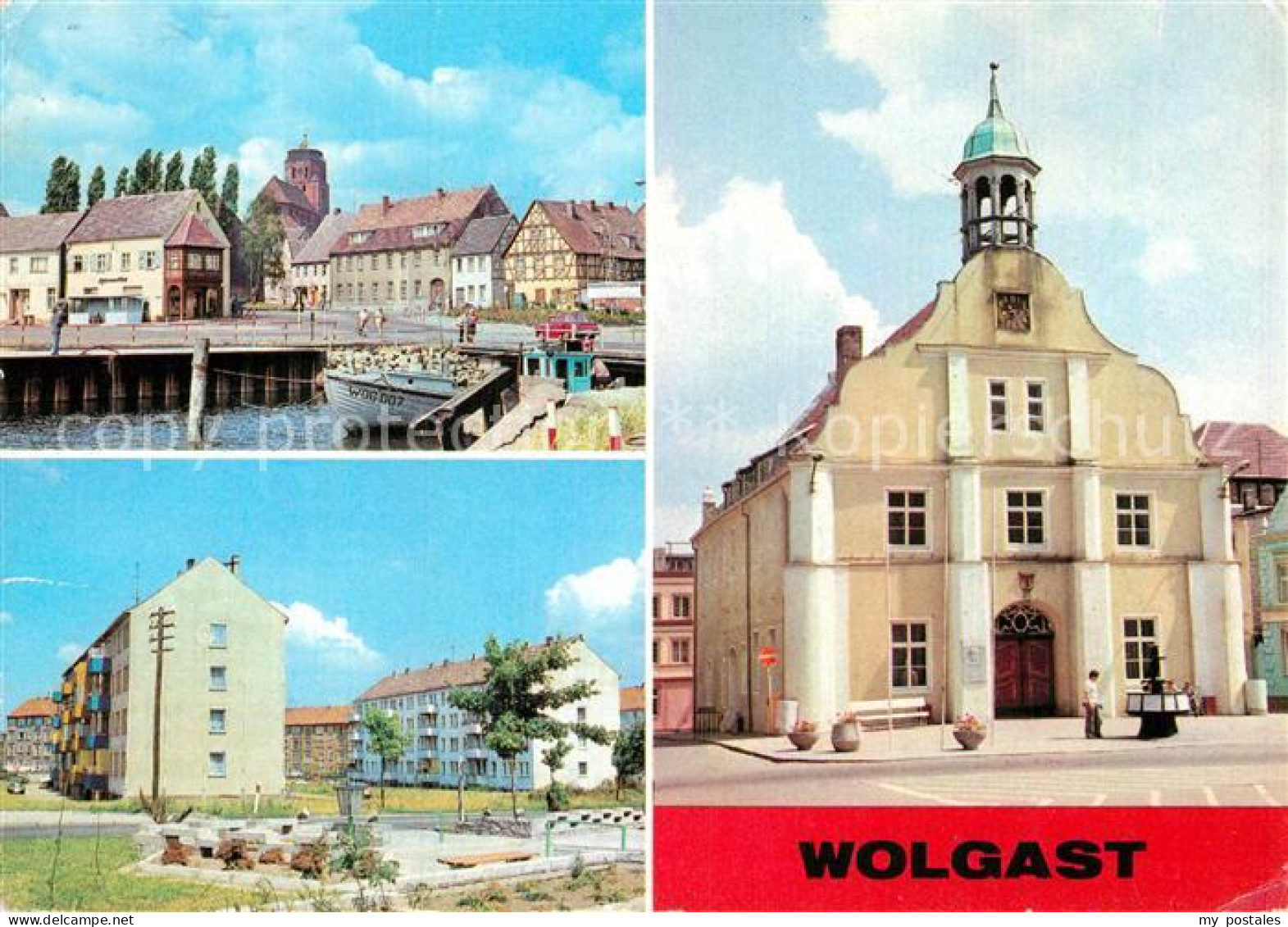 72950750 Wolgast Mecklenburg-Vorpommern Am Hafen Strasse Der Befreiung Rathaus W - Wolgast