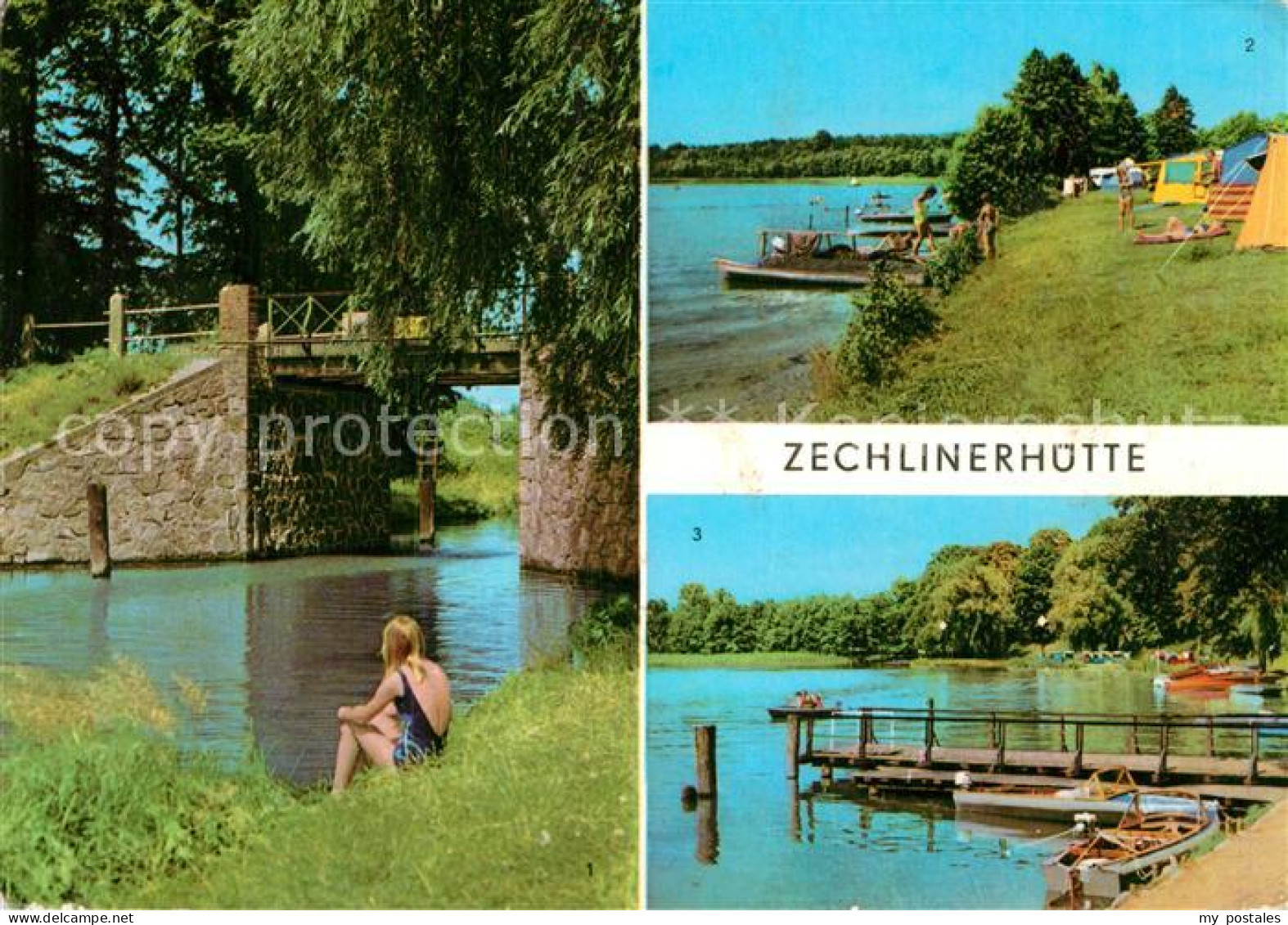 72950746 Zechlinerhuette Jagowbruecke Zeltplatz Eckernkoppel Wietzower See Boots - Zechlinerhütte