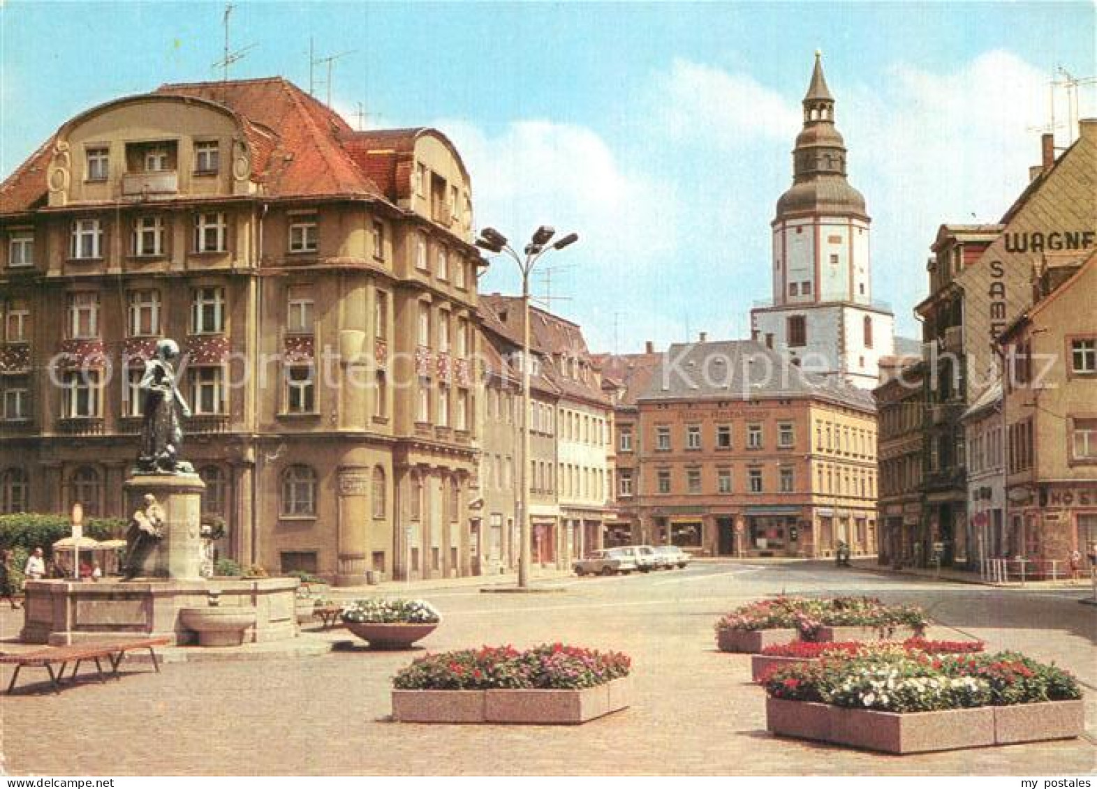 72950581 Doebeln Roter Platz Mit Nikolaikirche Doebeln - Doebeln